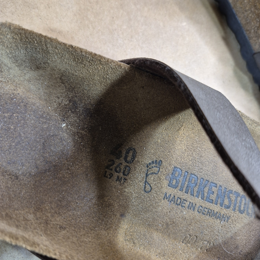 Birkenstock Brown Sandals 3063 - Picture 4 of 9